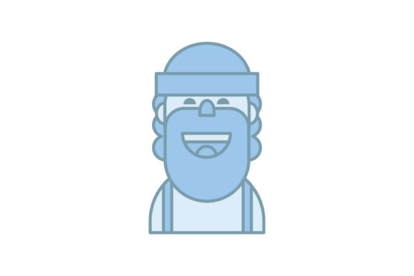 Character Bearded Man Blue UI Style Review: A Practical Design Insight