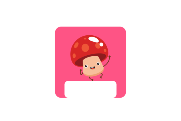 Christmas Kawaii Mushroom December SVG: A Versatile Graphic Design Asset for Holiday Illustrations