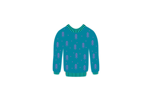 Christmas Ugly Sweater Collection – A Vibrant Graphic Design Asset for Festive Branding