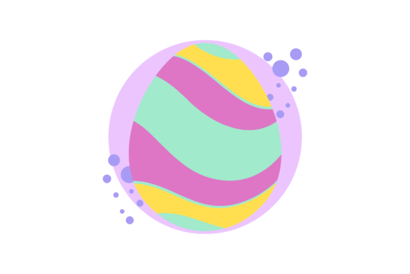 Easter Simple Icons Purple Circle Bubble Review