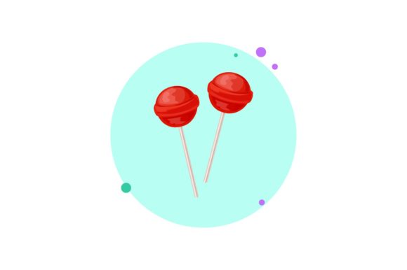Food Candy Circle Bubble Style Embroidery Design Review
