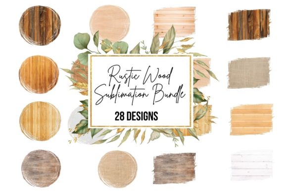 Real Wood Backgrounds for Sublimation: A Graphic Designer’s Perspective