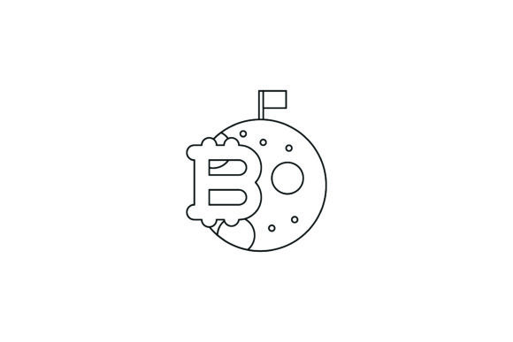 Space Bit Coin Neptune Coloring Page: A Unique Graphic Design Freebie for Creative Campaigns