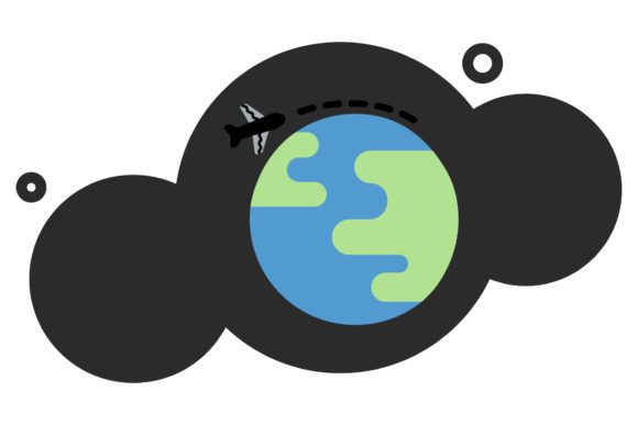 Travel Icon Creative Art Earth Design Review